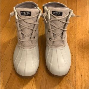 Sperry zip duck boots